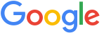 Google logo with red, green, blue and yellow colors